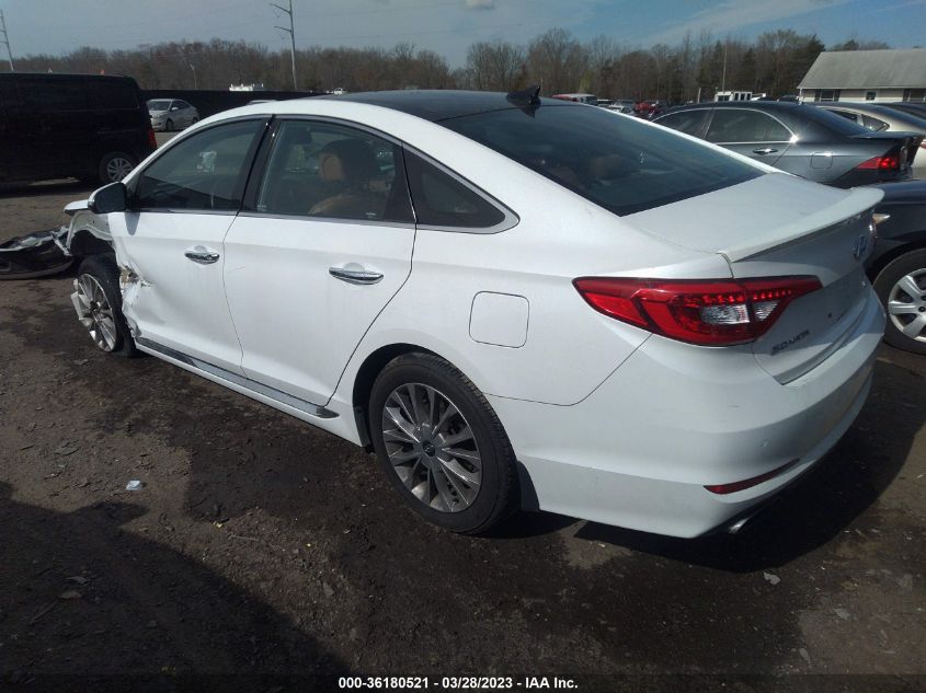 2015 HYUNDAI SONATA 2.4L LIMITED - 5NPE34AF5FH138152