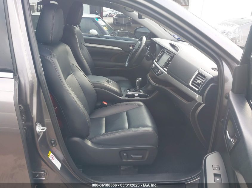 2019 TOYOTA HIGHLANDER SE/XLE - 5TDKZRFH4KS326304