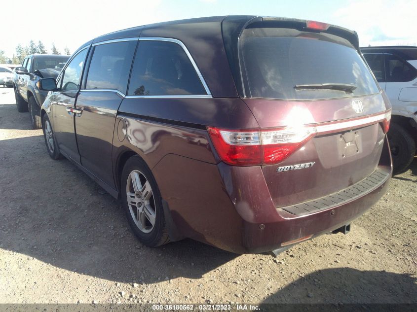 2013 HONDA ODYSSEY TOURING - 5FNRL5H99DB076046