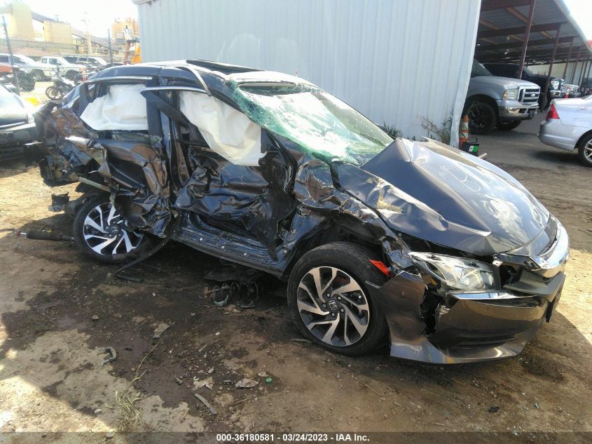 2017 HONDA CIVIC SEDAN EX - 2HGFC2F71HH555517