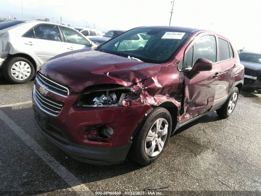 2016 CHEVROLET TRAX LS - 3GNCJKSBXGL149878
