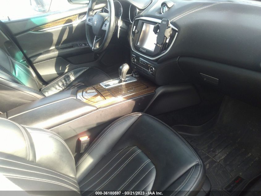 2015 MASERATI GHIBLI S Q4 ZAM57RTA5F1130686
