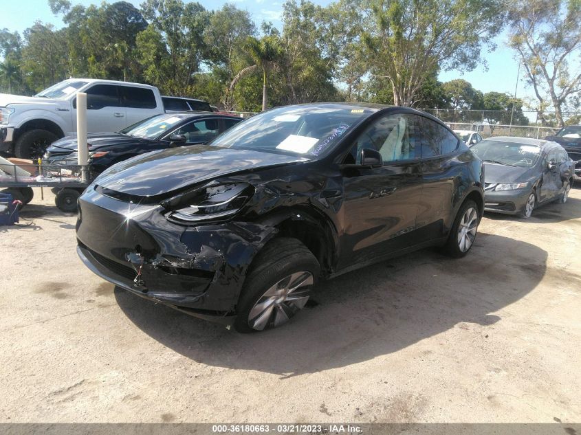 2023 TESLA MODEL Y LONG RANGE - 7SAYGDEEXPA029172