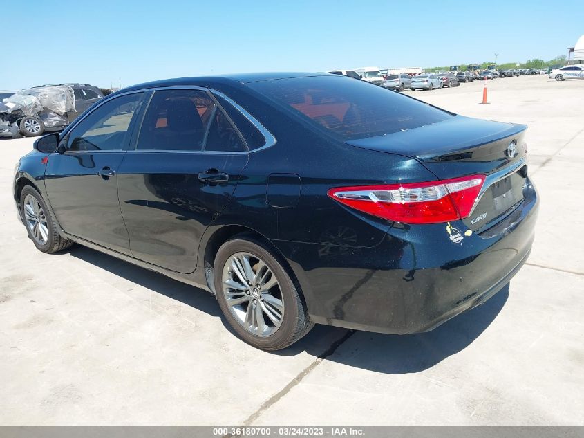 2015 TOYOTA CAMRY XLE/SE/LE/XSE - 4T1BF1FKXFU066980
