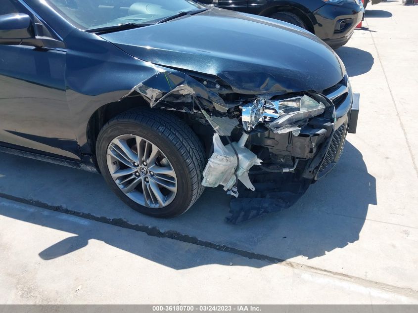 2015 TOYOTA CAMRY XLE/SE/LE/XSE - 4T1BF1FKXFU066980
