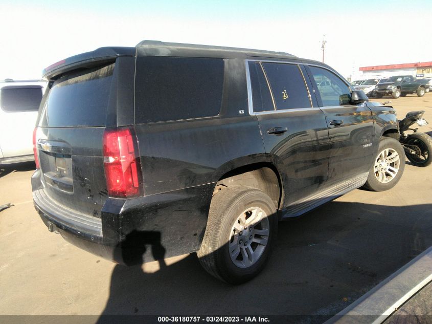 2016 CHEVROLET TAHOE LT - 1GNSCBKC9GR119620