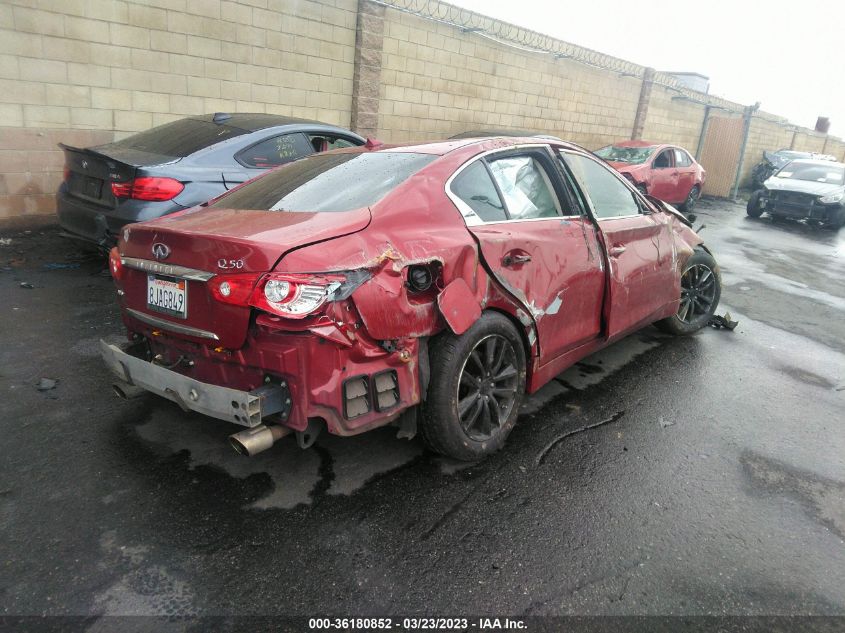 2014 INFINITI Q50 - JN1BV7AR5EM700857