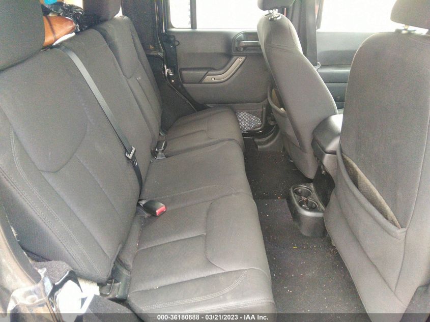 2014 JEEP WRANGLER UNLIMITED SPORT - 1C4HJWDG8EL326502