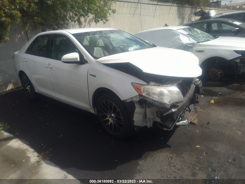 2013 TOYOTA CAMRY HYBRID LE/XLE - 4T1BD1FK5DU079414