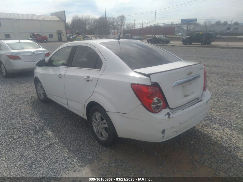 2013 CHEVROLET SONIC LT - 1G1JC5SH6D4212730