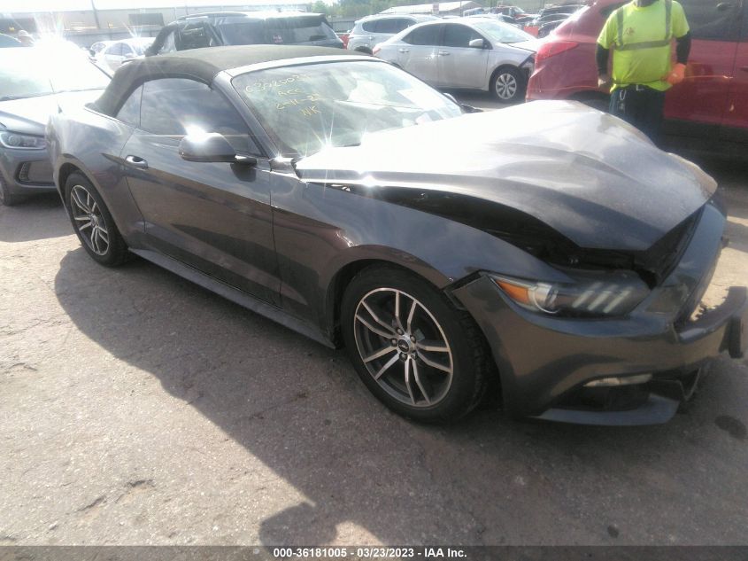 2015 FORD MUSTANG ECOBOOST PREMIUM - 1FATP8UH6F5338267