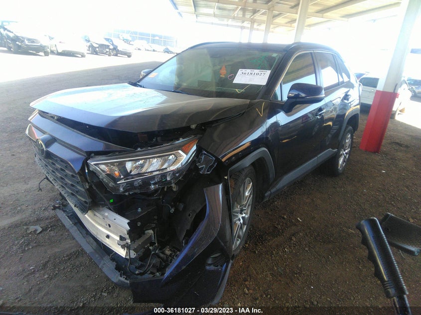 VIN 2T3C1RFV7KC001342 2019 TOYOTA RAV4 XLE PREMIUM