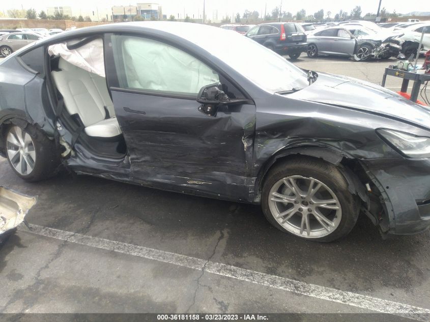 2021 TESLA MODEL Y LONG RANGE - 5YJYGDEE7MF304475