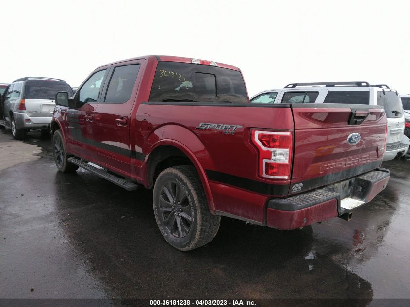 2018 FORD F-150 XL/XLT/LARIAT - 1FTEW1EP2JFB86106