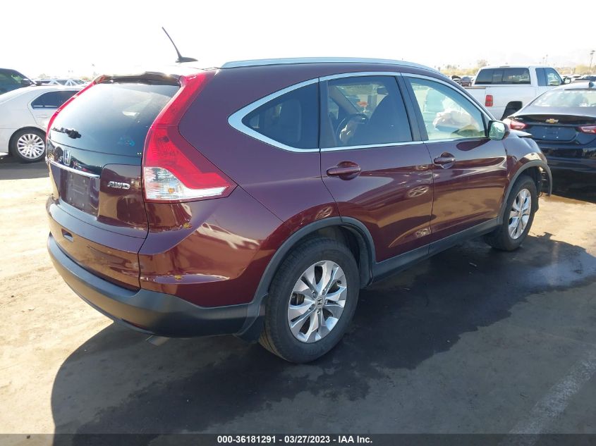 2014 HONDA CR-V EX-L - 5J6RM4H77EL066310