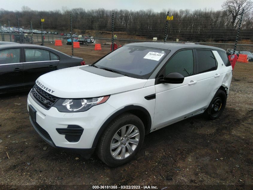 2018 LAND ROVER DISCOVERY SPORT SE - SALCP2RX8JH757390