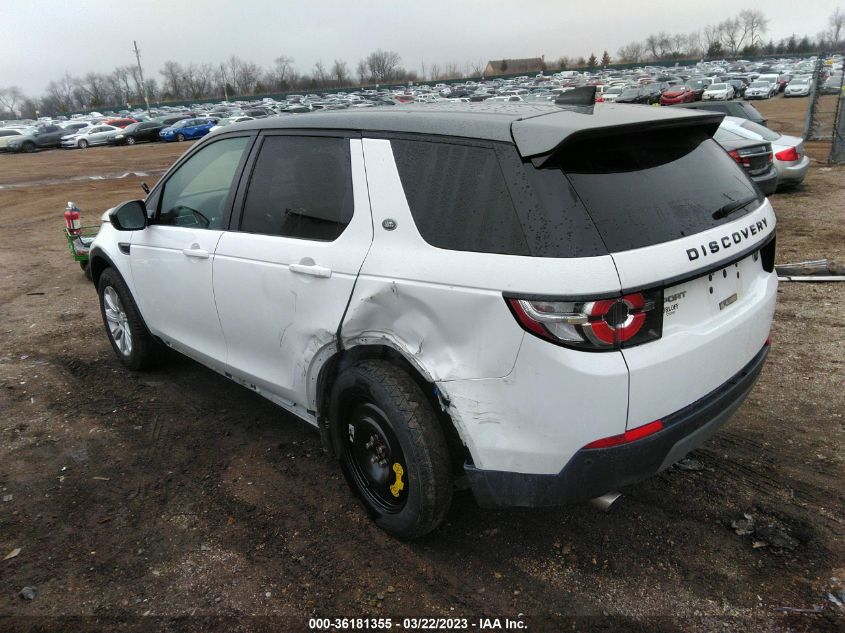 2018 LAND ROVER DISCOVERY SPORT SE - SALCP2RX8JH757390