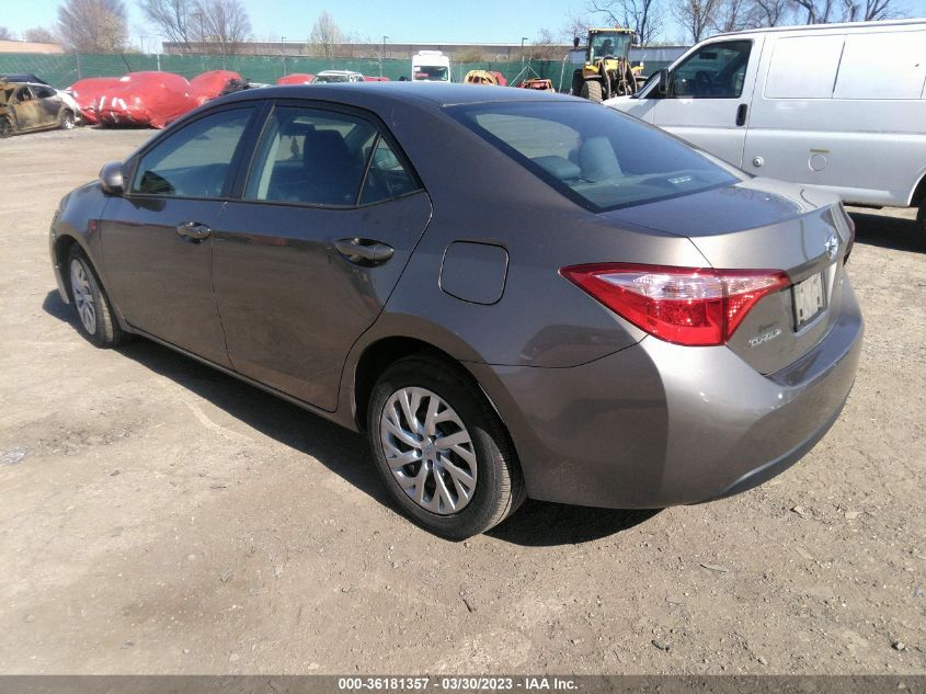 2017 TOYOTA COROLLA L/LE/XLE/SE - 2T1BURHE5HC881894