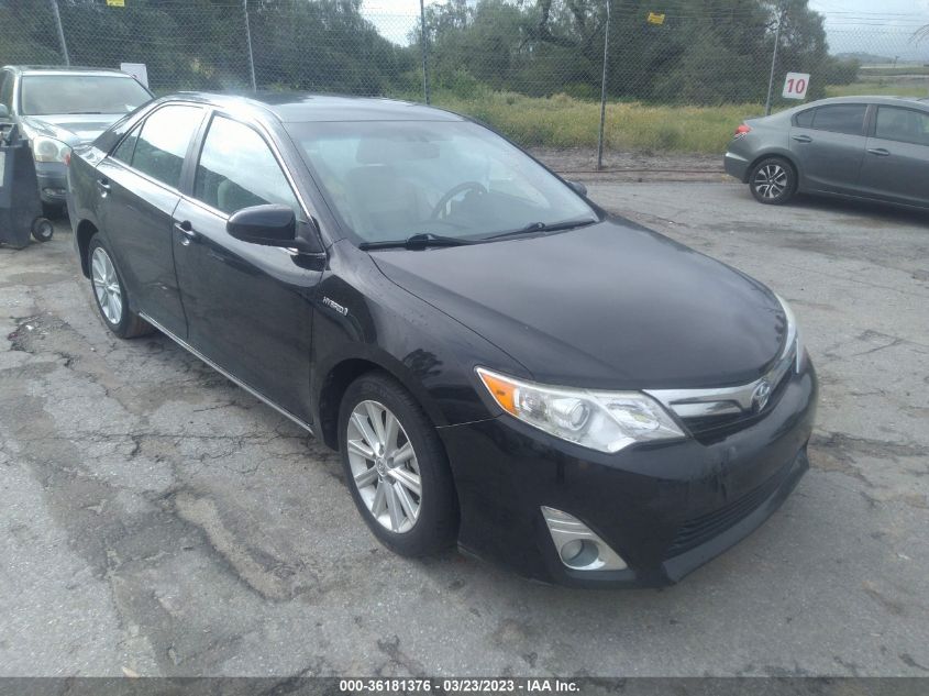 2013 TOYOTA CAMRY HYBRID LE/XLE - 4T1BD1FK3DU085874