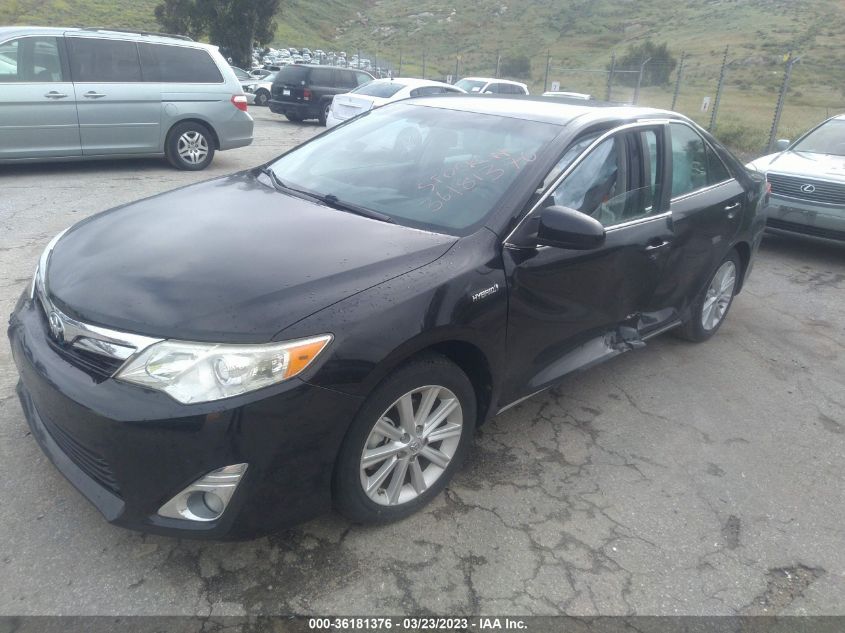 2013 TOYOTA CAMRY HYBRID LE/XLE - 4T1BD1FK3DU085874