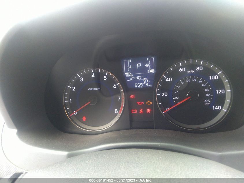 2015 HYUNDAI ACCENT GLS - KMHCT4AE9FU848476