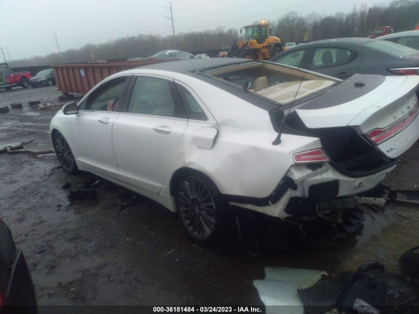 2013 LINCOLN MKZ - 3LN6L2GK6DR822985