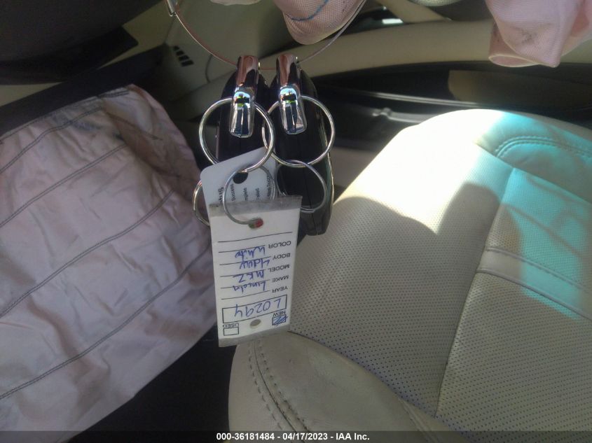 2013 LINCOLN MKZ - 3LN6L2GK6DR822985