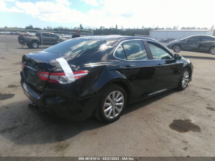 2018 TOYOTA CAMRY LE/SE/XLE/L - 4T1B11HK4JU069345