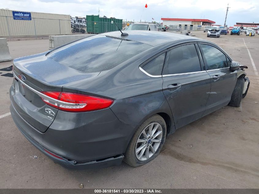 2017 FORD FUSION SE - 3FA6P0H71HR109205