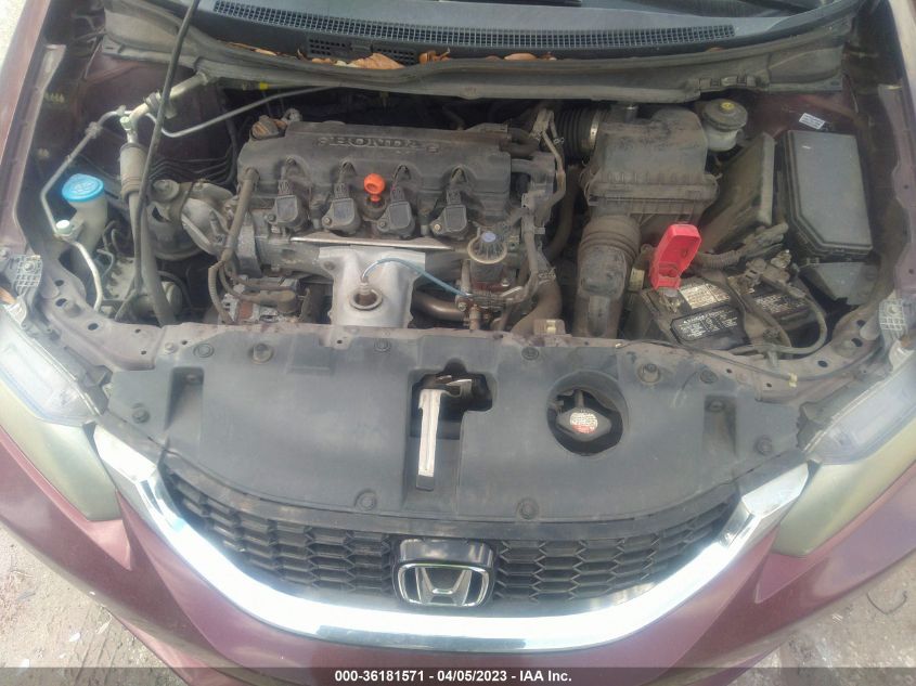 2013 HONDA CIVIC EX - 2HGFB2F89DH510931