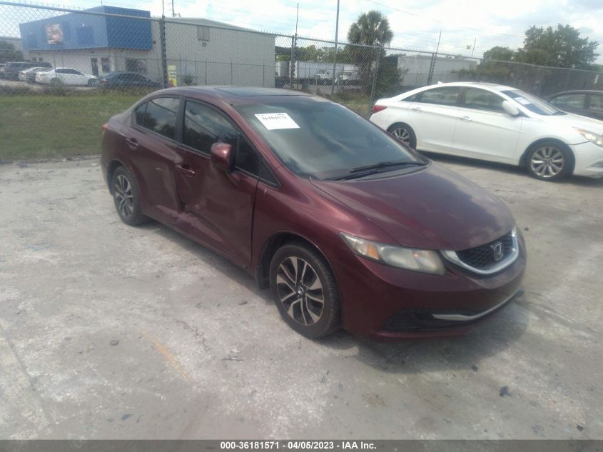 2013 HONDA CIVIC EX - 2HGFB2F89DH510931