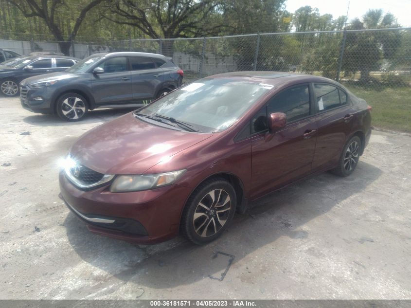 2013 HONDA CIVIC EX - 2HGFB2F89DH510931