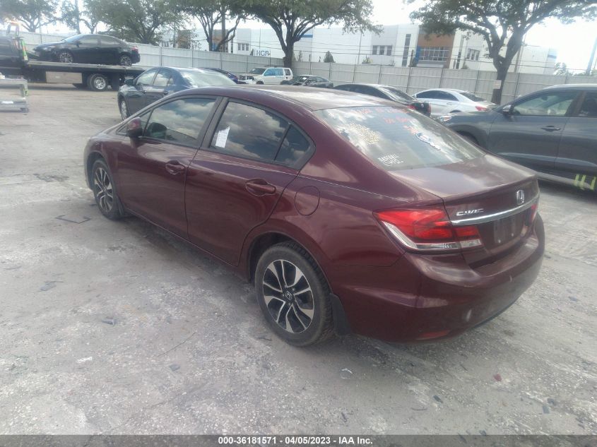 2013 HONDA CIVIC EX - 2HGFB2F89DH510931