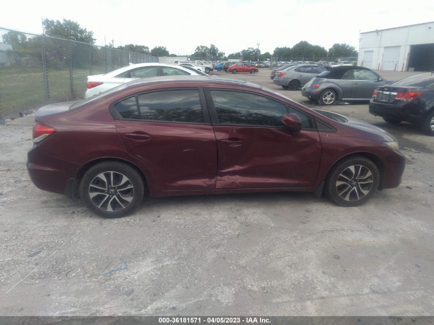 2013 HONDA CIVIC EX - 2HGFB2F89DH510931