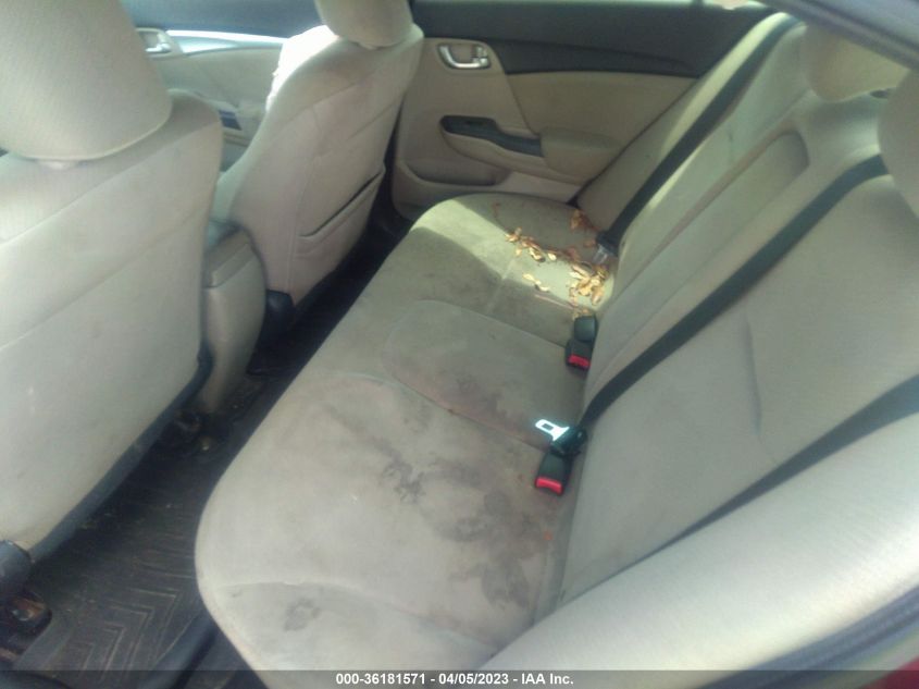 2013 HONDA CIVIC EX - 2HGFB2F89DH510931