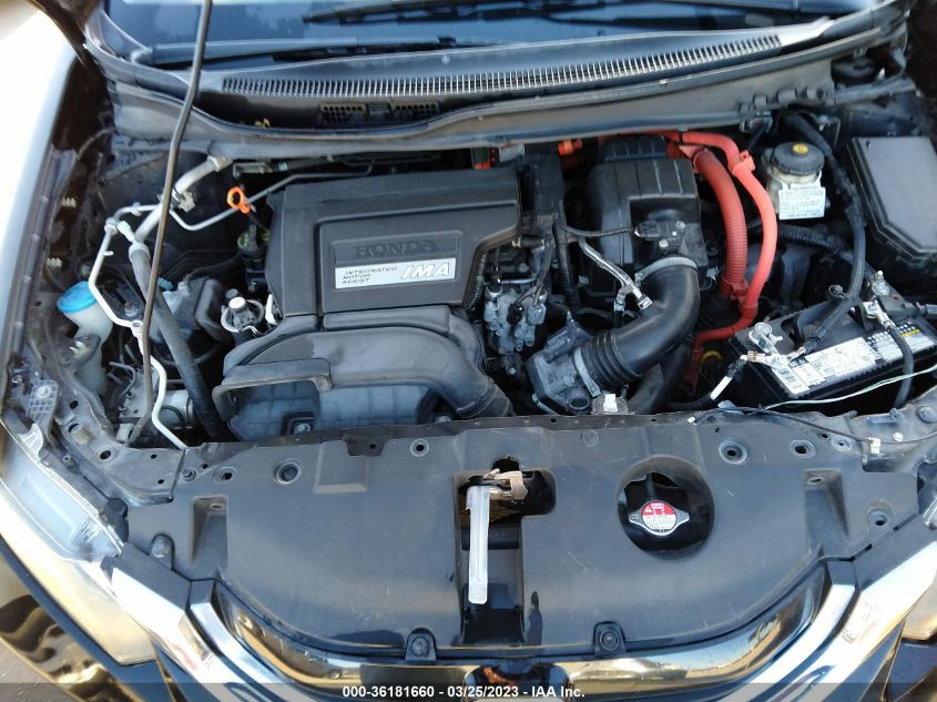 2013 HONDA CIVIC HYBRID - 19XFB4F20DE003935