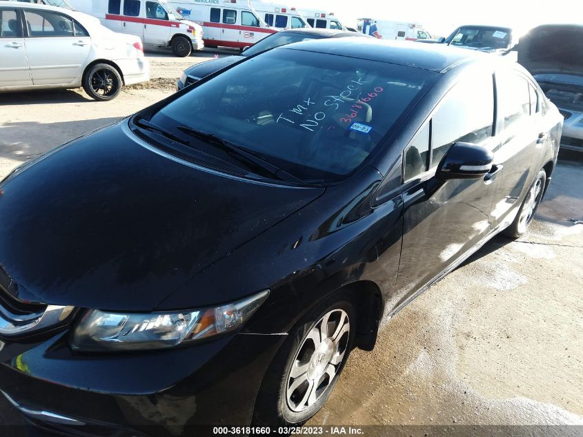 2013 HONDA CIVIC HYBRID - 19XFB4F20DE003935