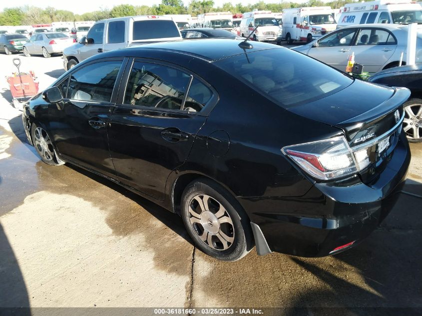 2013 HONDA CIVIC HYBRID - 19XFB4F20DE003935