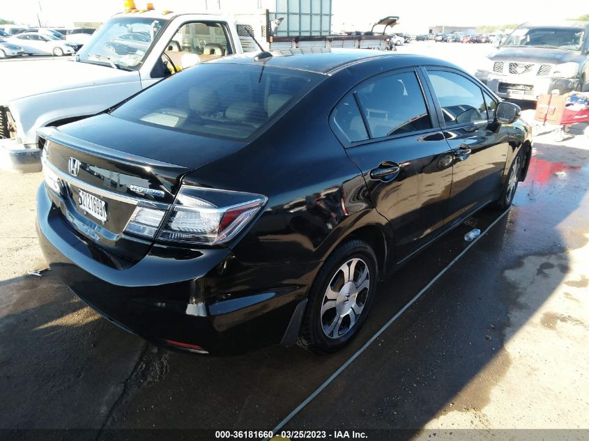 2013 HONDA CIVIC HYBRID - 19XFB4F20DE003935