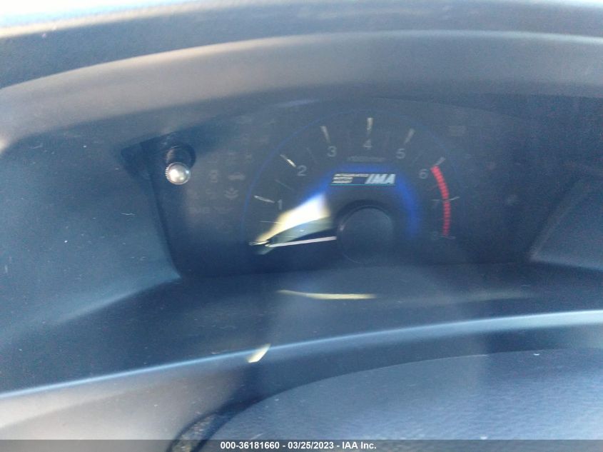 2013 HONDA CIVIC HYBRID - 19XFB4F20DE003935