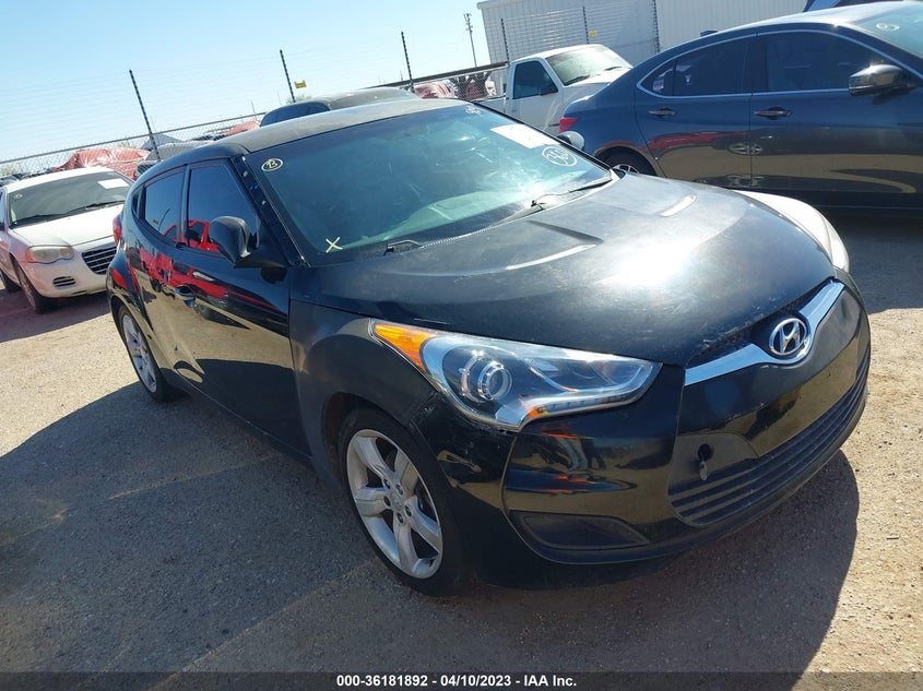 HYUNDAI VELOSTER 2013. Lot# 36181892. VIN KMHTC6AD1DU158771. Photo 1