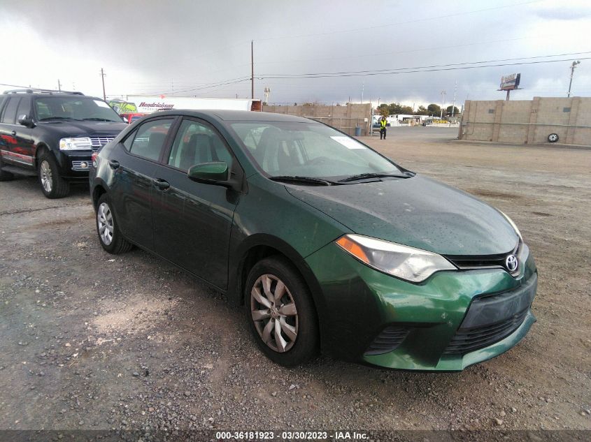 2014 TOYOTA COROLLA L/LE/S/S PLUS/LE PLUS - 5YFBURHE4EP143628