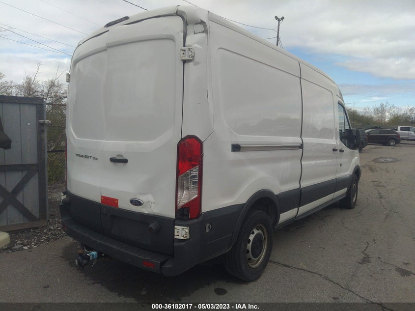 VIN 1FTBW2CM4HKA82168 2017 FORD TRANSIT VAN