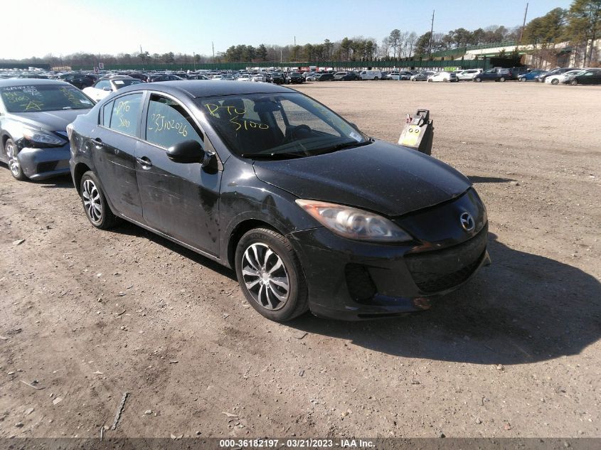 2013 MAZDA MAZDA3 I SPORT - JM1BL1UP9D1848763