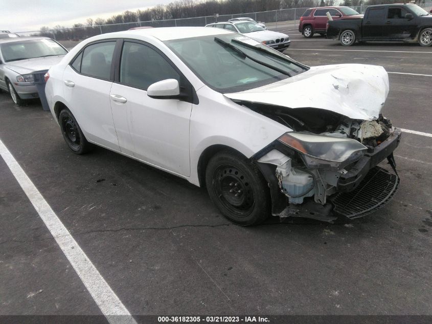 2016 TOYOTA COROLLA LE - 5YFBURHE6GP459857