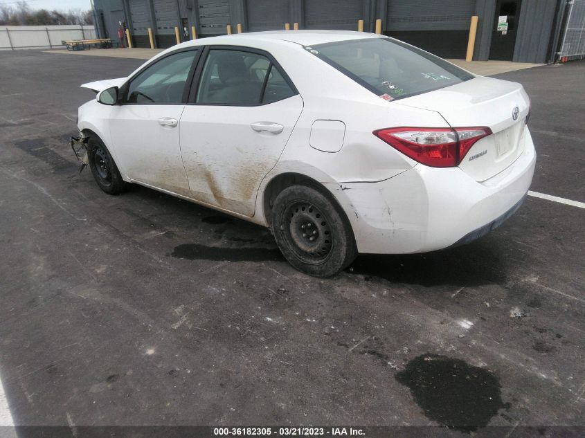 2016 TOYOTA COROLLA LE - 5YFBURHE6GP459857