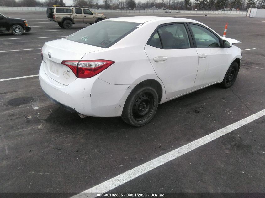 2016 TOYOTA COROLLA LE - 5YFBURHE6GP459857