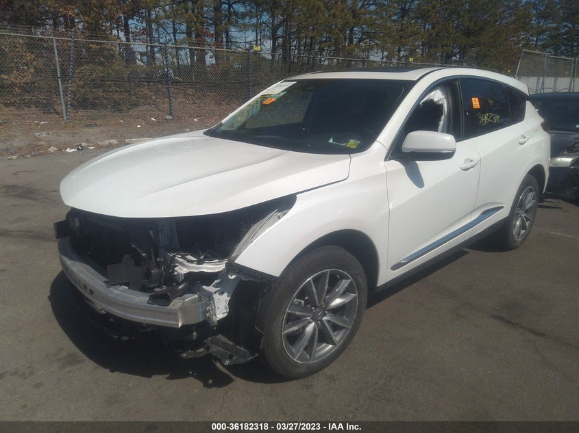 VIN 5J8TC2H52LL012154 2020 ACURA RDX W/TECHNOLOGY PKG