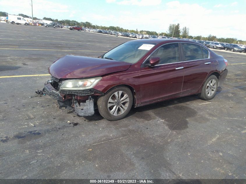 2013 HONDA ACCORD SDN LX - 1HGCR2F38DA211691