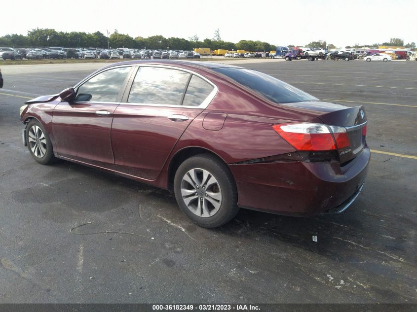 2013 HONDA ACCORD SDN LX - 1HGCR2F38DA211691